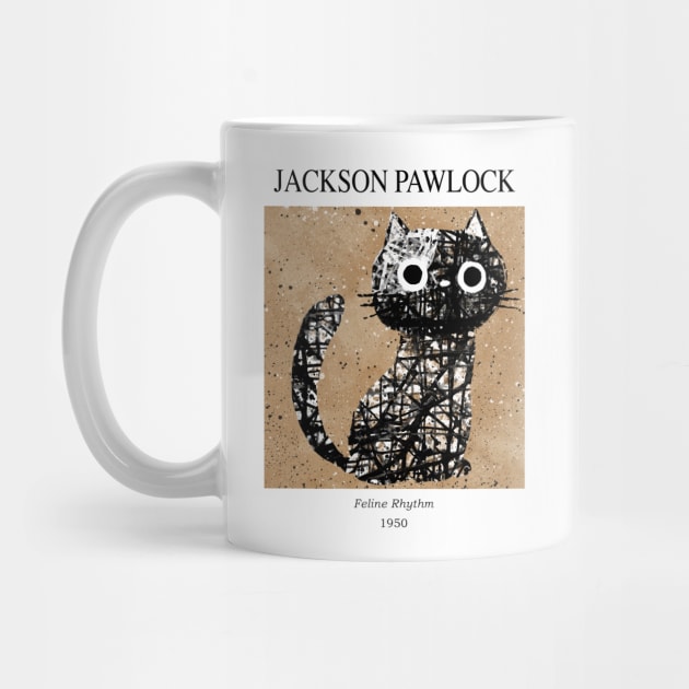 Jackson Pawlock Gallery cat by Planet Cat Studio